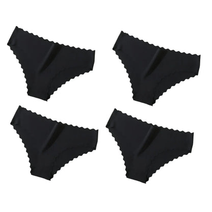 4Pcs Seamless Low Rise Briefs