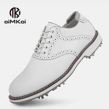 OIMKOI Waterproof and Anti Slip Golf Shoes