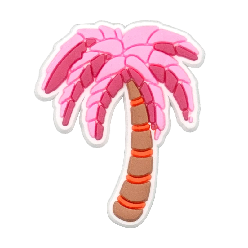 Tropical Flower & Fruit Shoe Charms Set (DIY Clog & Sandal Pins)