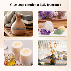 EUQEE 6 Bottles 10ml Pure Natural Essential Oils