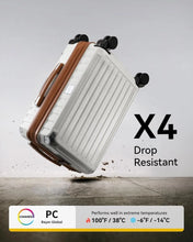 Airline Approved Expandable Hard Shell Suitcases with Spinner Wheels