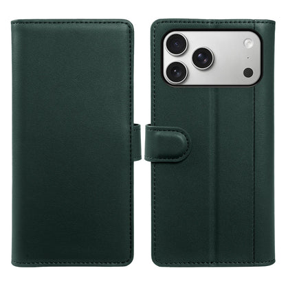 Genuine Leather Flip Wallet Phone Case for iPhone