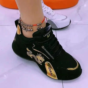 Designer Leather Waterproof Casual Sports Shoes