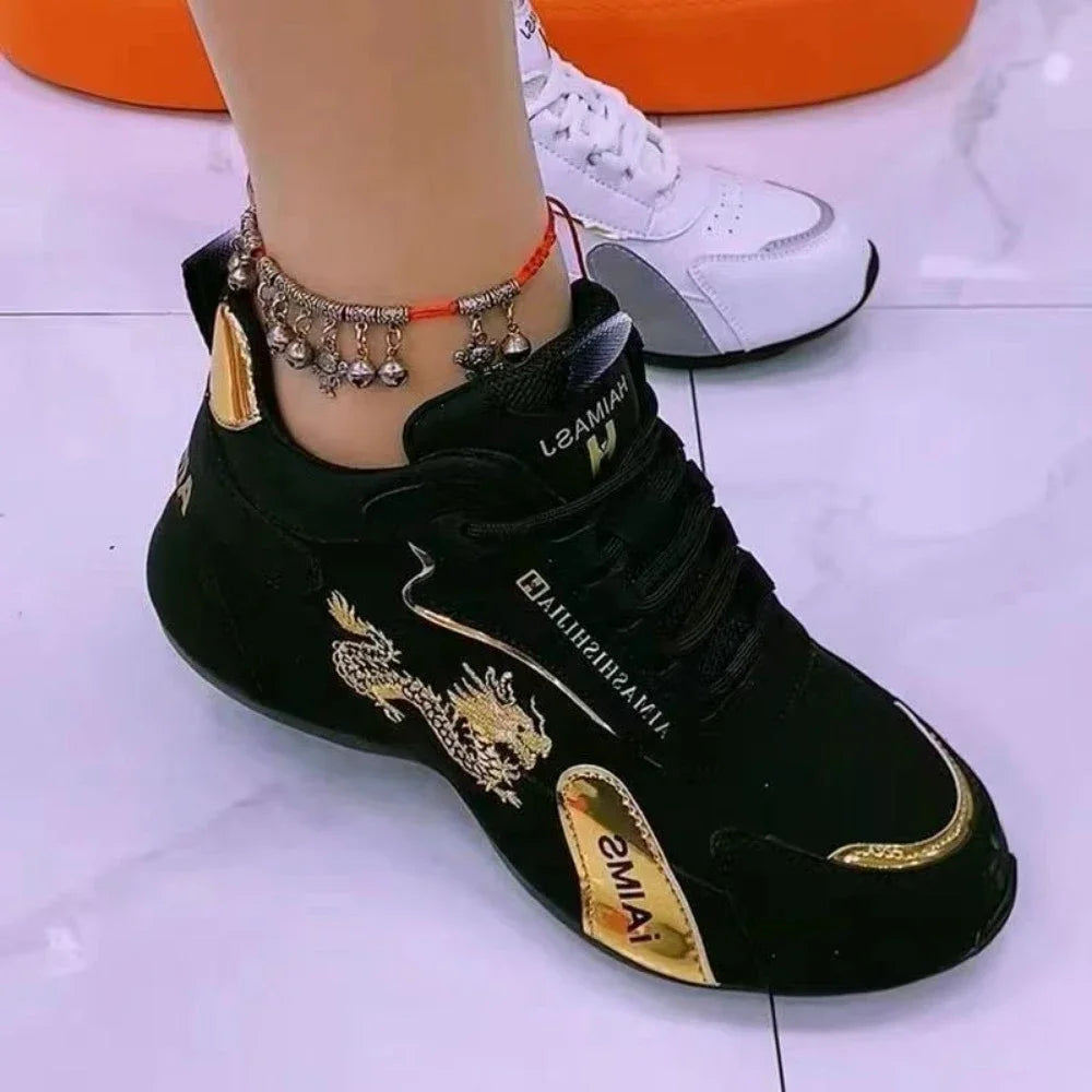 Designer Leather Waterproof Casual Sports Shoes