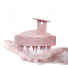 Silicone Shampoo Brush Head Scalp Massage Comb