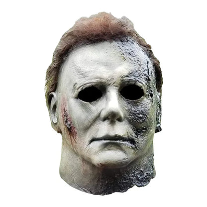 Realistic Michael Myers Horror Mask - Premium Halloween Cosplay Prop