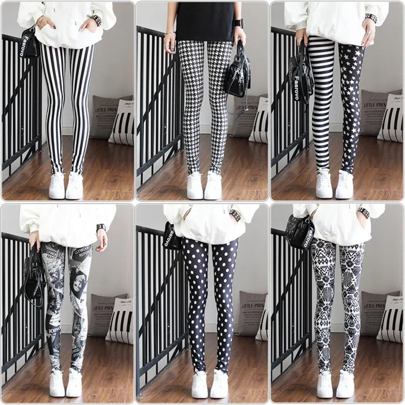 Casual and Colorful Leg Warmer Leggings