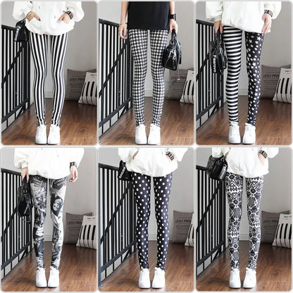 Casual and Colorful Leg Warmer Leggings