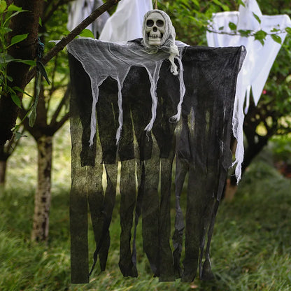 Black Creepy Cloth Halloween Decoration for Haunted Houses & Doorways