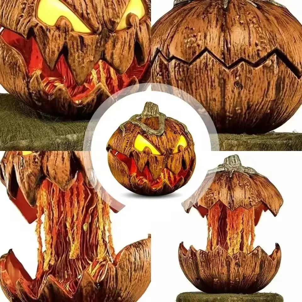 Voice-Controlled Rising Pumpkin Halloween Decor
