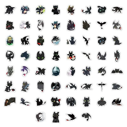 How to Train Your Dragon Party Decorations Set - Foil Balloons, Birthday Banner & Cake Toppers