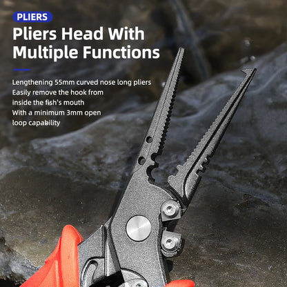 Stainless Steel Multi-functional Fishing Pliers