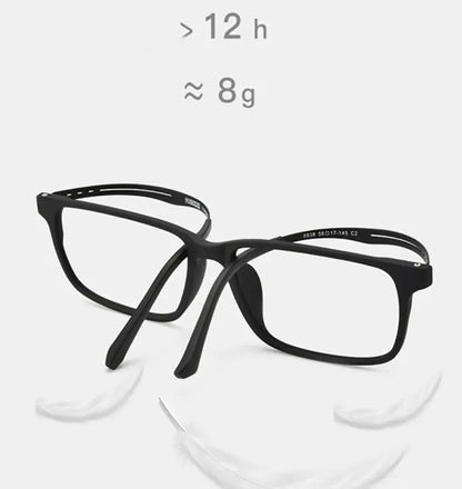 Unisex Progressive Reading Glasses - Anti-Blue Light Titanium Frame Eyewear