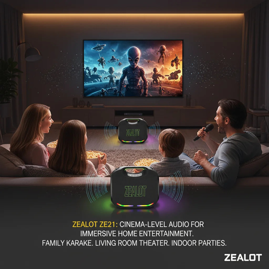 Zealot ZE21 400W Portable Waterproof Bluetooth Party Speaker