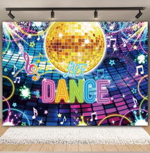 Disco Hip Hop Party Photo Backdrop