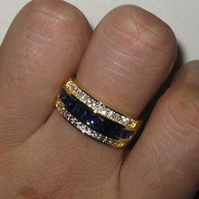 Sapphire & Gold Ring