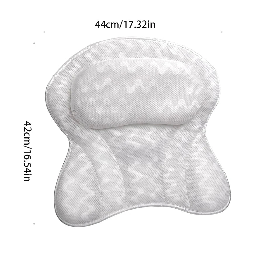 Neck Back Support Ultra Soft Bath Pillow