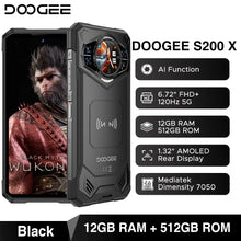 Global Version DOOGEE S200 X 5G Rugged 6.72" 7050 12GB+512GB AI Triple Camera Smartphone