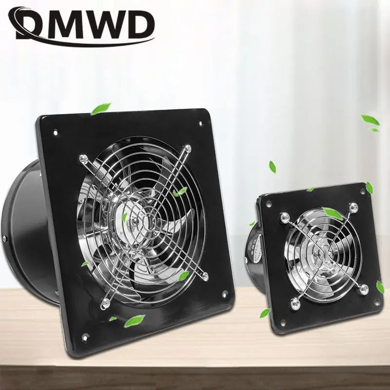 4" & 6" Exhaust Metal Pipe 110V 220V Household Air Extractor Air Ventilation Fan