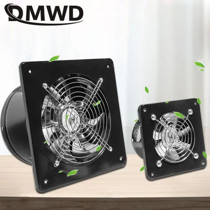 4" & 6" Exhaust Metal Pipe 110V 220V Household Air Extractor Air Ventilation Fan