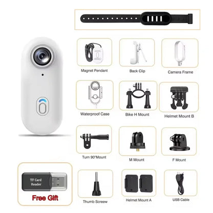 4K HD Waterproof Mini Sports & Helmet Action Camera