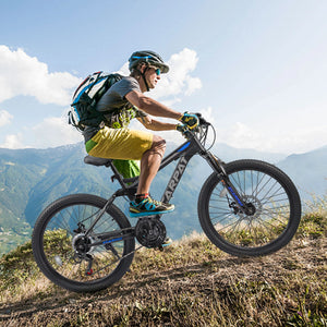 Ecarpat Dual Full Suspension 21-Speed Mountain Bike