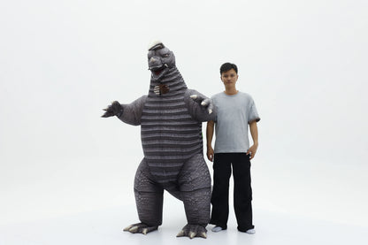 Adult Monster Inflatable Mascot Costume Set