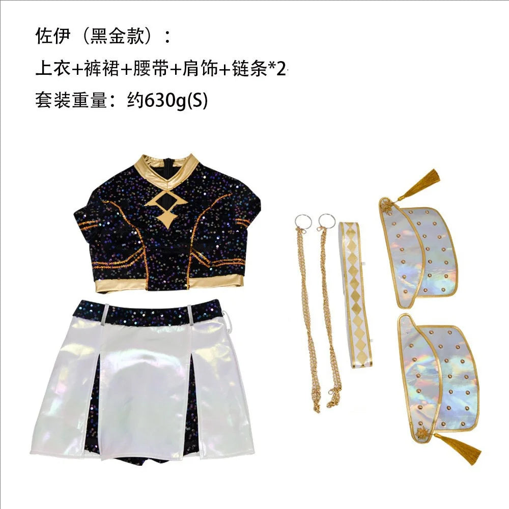 Anime K-Pop Demon Hunters Cosplay Costume Set