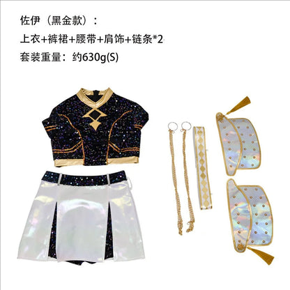 Anime K-Pop Demon Hunters Cosplay Costume Set