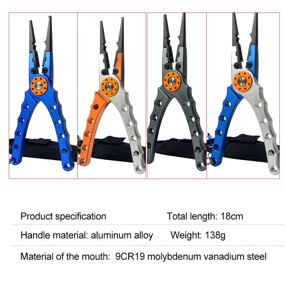 Multifunctional Fishing Pliers Line Cutter Hook Remover