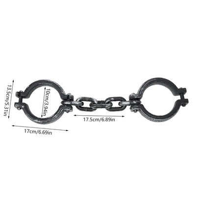 Halloween Plastic Link Chains Horror Prop Decoration