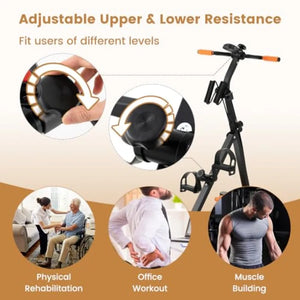 Hand Arm Leg Knee Physical Therapy Exercise Bike with Monitor