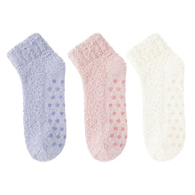 3 Pairs Non-Slip Coral Floor Socks