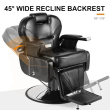 All Purpose Hydraulic Recline Barber Chair