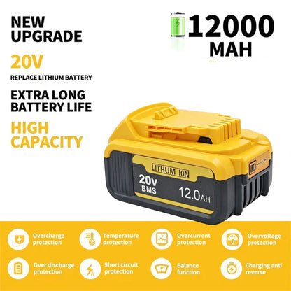 20V MAX High-Capacity Lithium-Ion Power Tool Replacement Battery