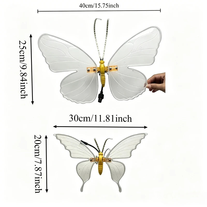 LED Simulation Butterfly Holiday Lights