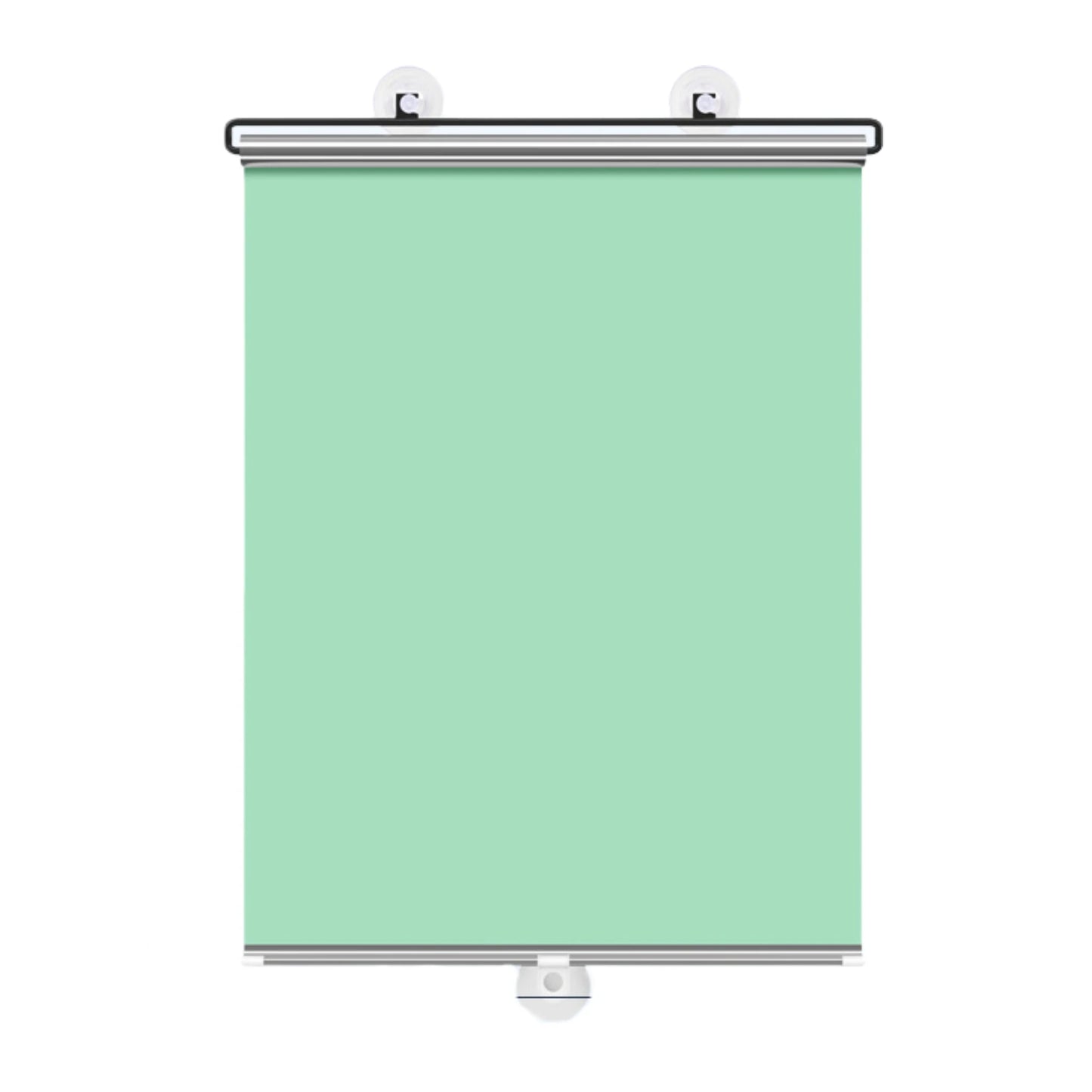 Retractable Full Blackout Cordless Roller Blinds - No-Drill Window Privacy Sunshade