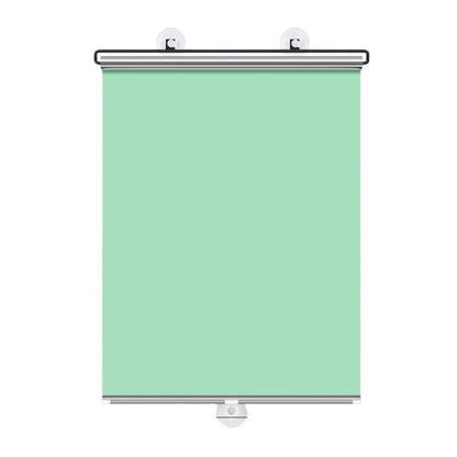 Retractable Full Blackout Cordless Roller Blinds - No-Drill Window Privacy Sunshade