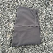 Solid Color High Waist Leggings with Pocket