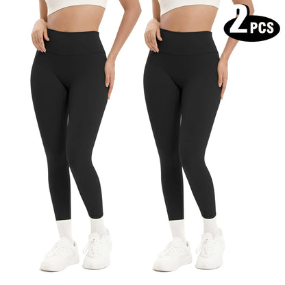High-Waist Seamless Active Leggings