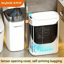 JOYBOS Automatic Adsorption Bag Trash Can With Lid Smart Sensor