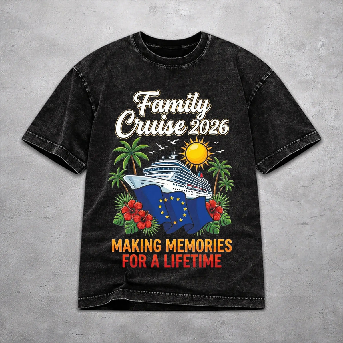 Women’s Vintage Aesthetic Crop Top – Casual Short Sleeve Summer Tee
