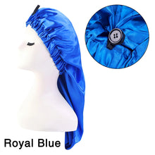 Satin Solid Color Sleeping Cap