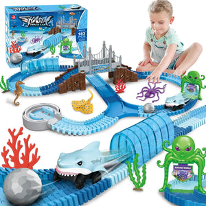 VATOS Bendable Flexible Racetrack Set
