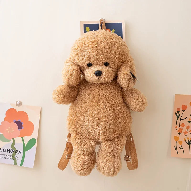 Soft Stuffed Dog Backpacks