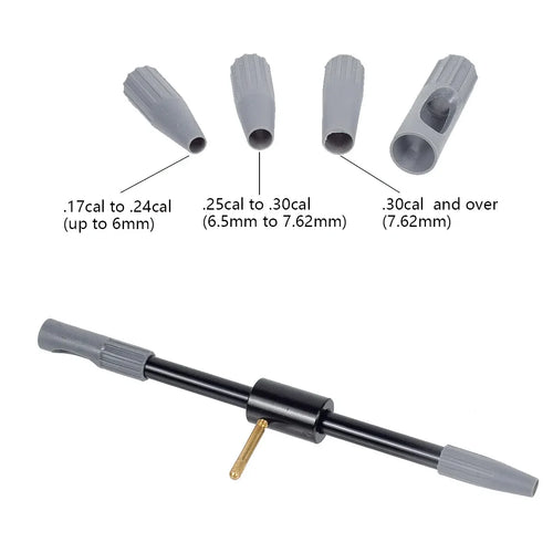 Tactical 8Pcs .17Cal .22Cal .30Cal Universal Gun Bore Guide Cleaning Brush