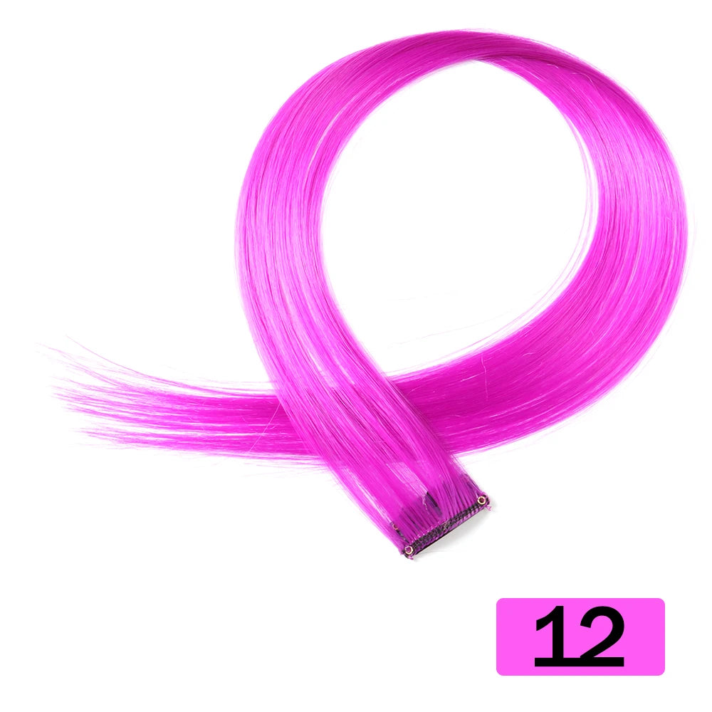 HAIRSTAR 22-Inch Synthetic Colored Clip-In Hair Extension