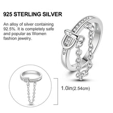 925 Sterling Silver Infinite Love Cubic Zircon Ring