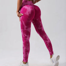 Seamless Tie Dye High Waist Leggings