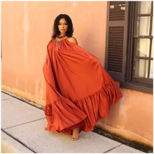 Loose Long Candy Color Dress